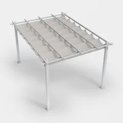 Telo di ricambio tortora per gazebo 3x4 m - Norris